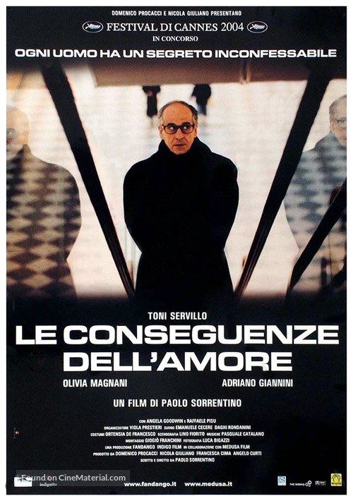 Conseguenze dell&#039;amore, Le - Italian Movie Poster