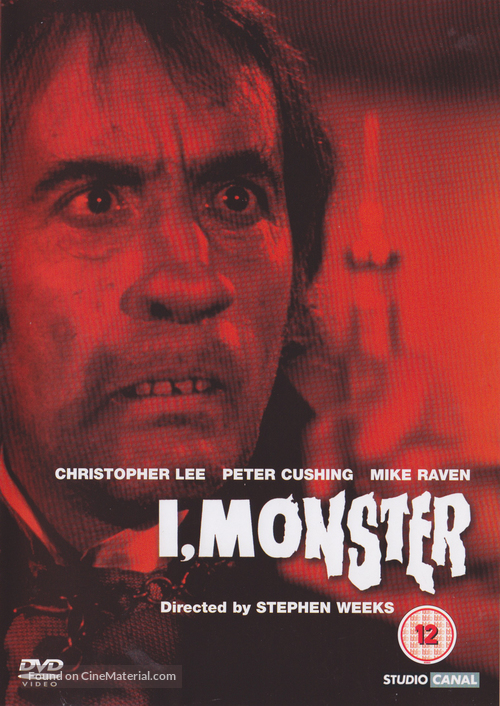 I, Monster - British DVD movie cover