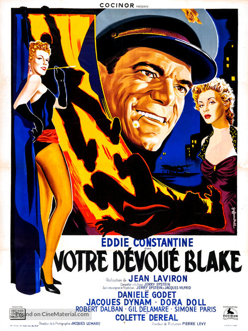 Votre d&eacute;vou&eacute; Blake - French Movie Poster