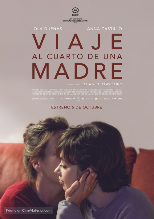 Viaje al cuarto de una madre - Spanish Movie Poster