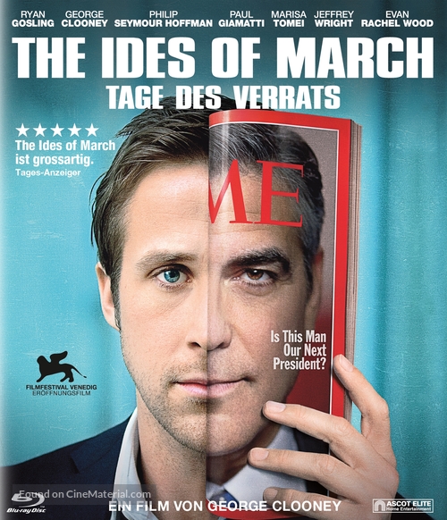 The Ides of March - Swiss Blu-Ray movie cover