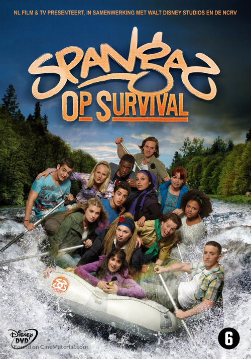 Spangas op survival - Dutch DVD movie cover