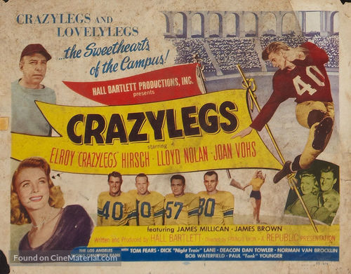 Crazylegs - Movie Poster