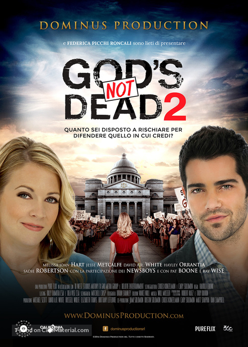 God&#039;s Not Dead 2 - Italian Movie Poster