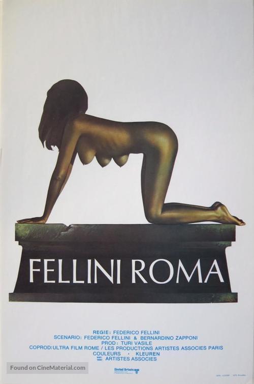 Roma - Belgian Movie Poster