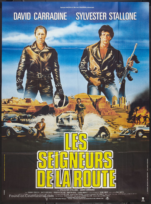 Death Race 2000 - French Movie Poster