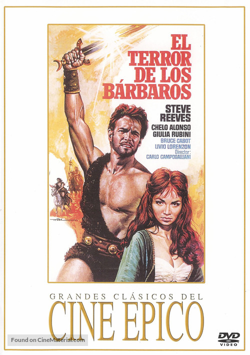 Il terrore dei barbari - Spanish Movie Cover