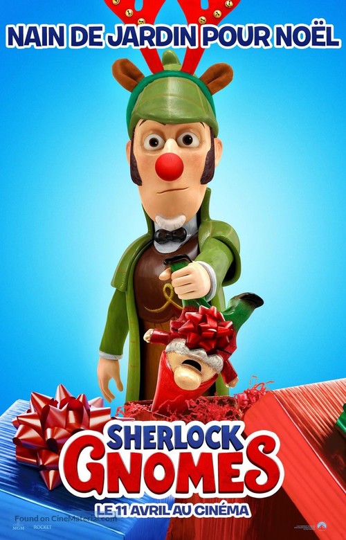 Sherlock Gnomes - French Movie Poster