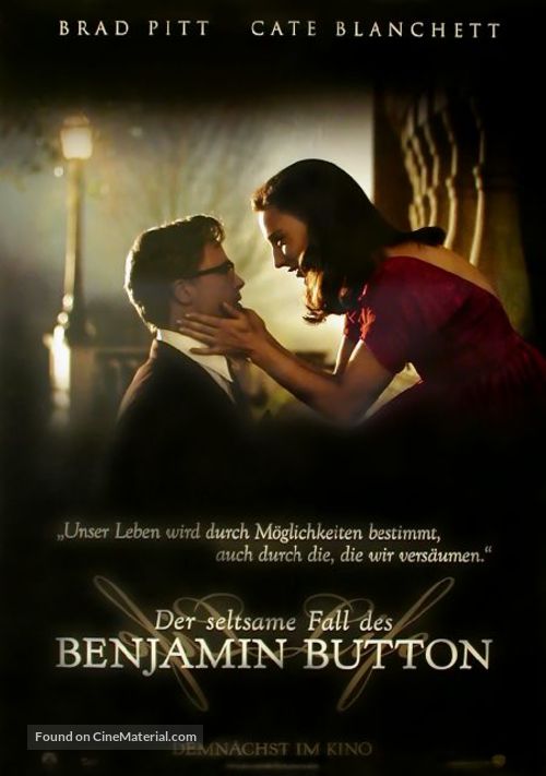 The Curious Case of Benjamin Button - German Movie Poster