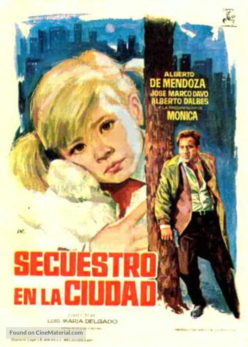 Secuestro en la ciudad - Spanish Movie Poster