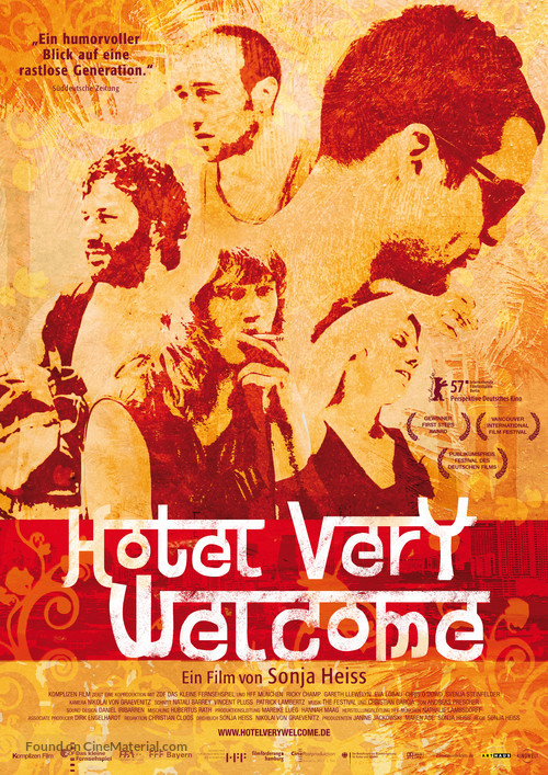 Hotel Very Welcome - German Movie Poster