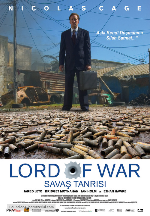 Lord of War - Turkish Movie Poster