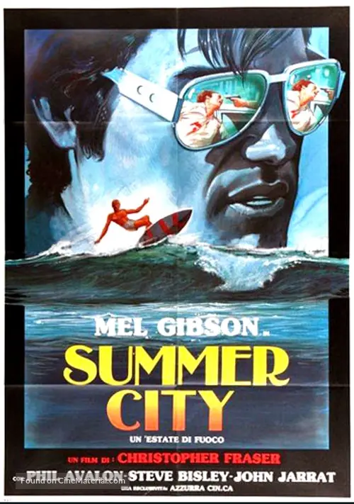 Summer City - French Movie Poster