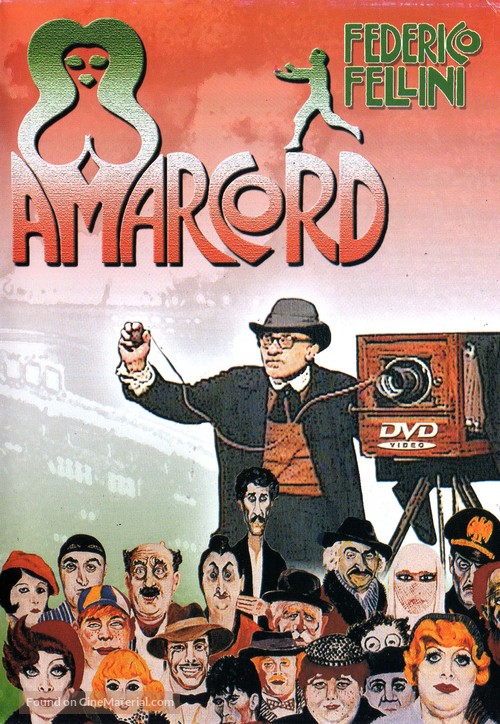 Amarcord - Brazilian DVD movie cover
