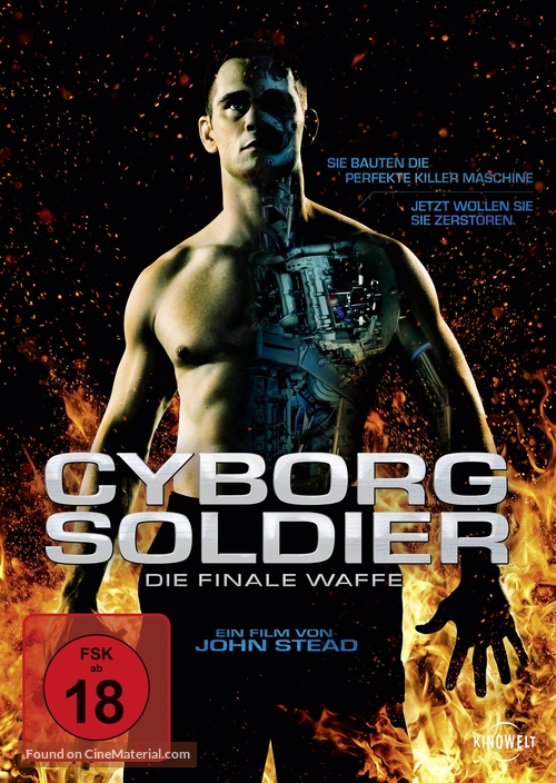 Cyborg Soldier - German Movie Cover