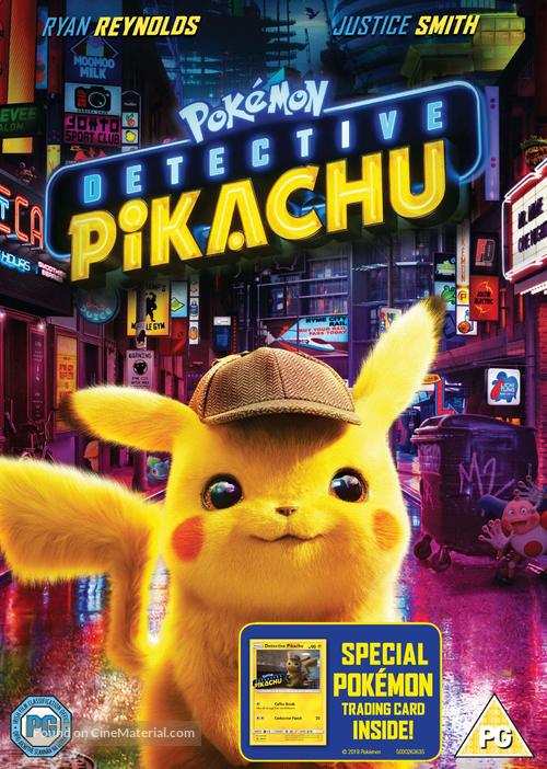 Pok&eacute;mon: Detective Pikachu - British DVD movie cover