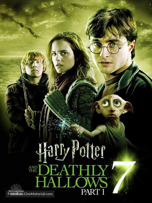 Harry Potter and the Deathly Hallows - Part 1 - Video on demand movie cover