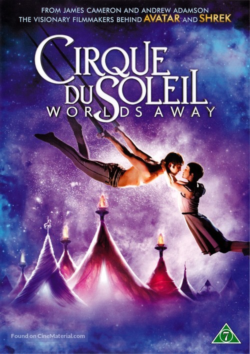 Cirque du Soleil: Worlds Away - Danish DVD movie cover