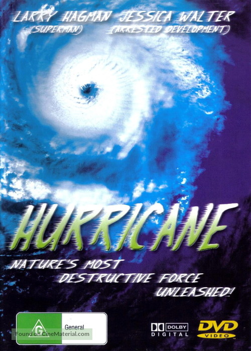 Hurricane - Australian DVD movie cover