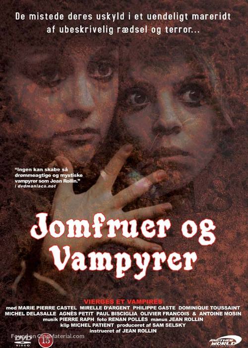 Vierges et vampires - Danish DVD movie cover