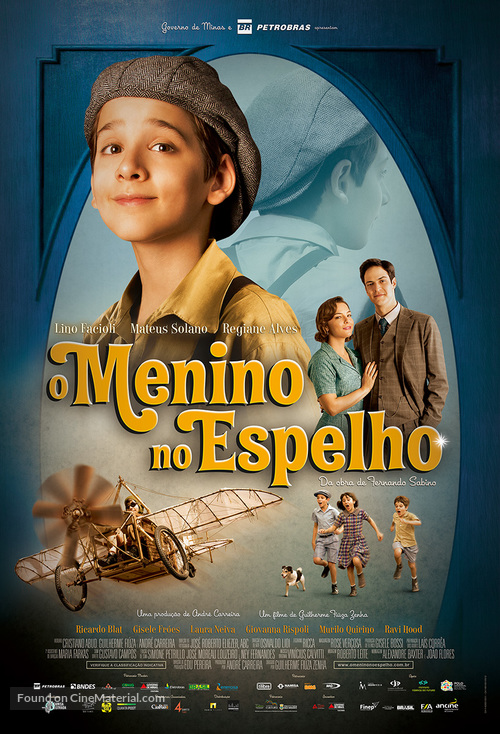 O Menino no Espelho - Brazilian Movie Poster