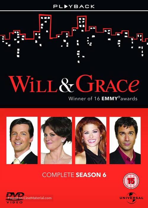 &quot;Will &amp; Grace&quot; - British DVD movie cover