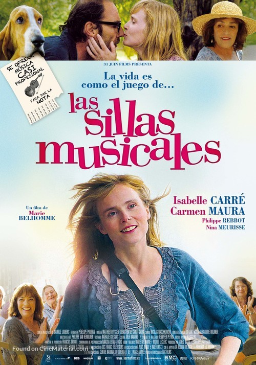 Les chaises musicales - Spanish Movie Poster