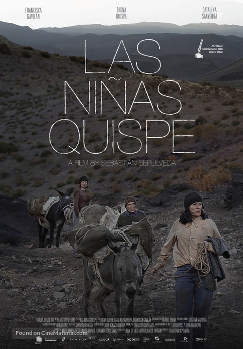 Las ni&ntilde;as Quispe - Chilean Movie Poster