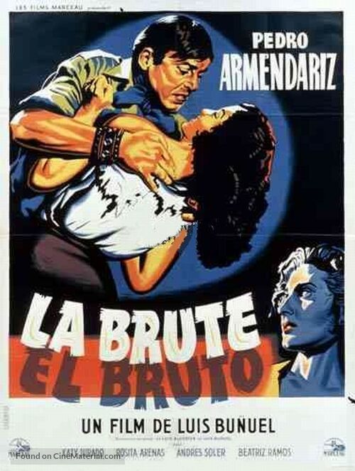 El Bruto - French Movie Poster
