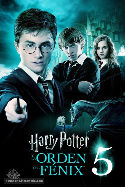 Harry Potter and the Order of the Phoenix - Argentinian Video on demand movie cover