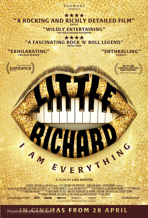 Little Richard: I Am Everything - British Movie Poster