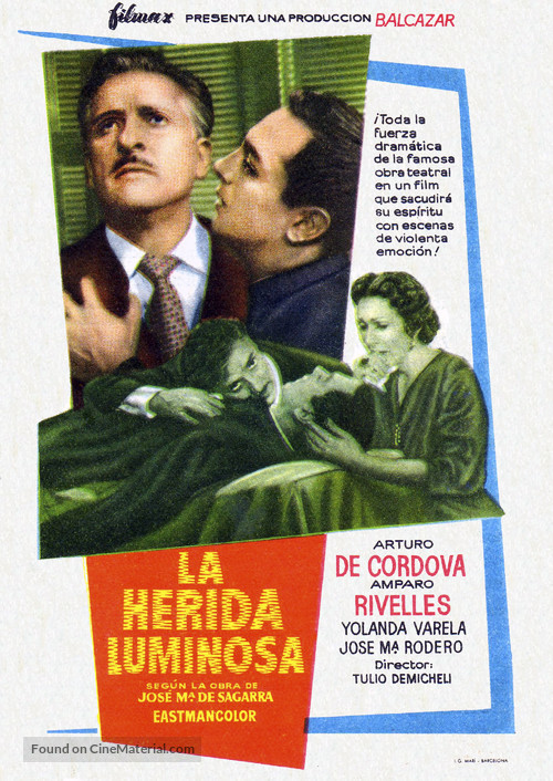 La herida luminosa - Spanish Movie Poster