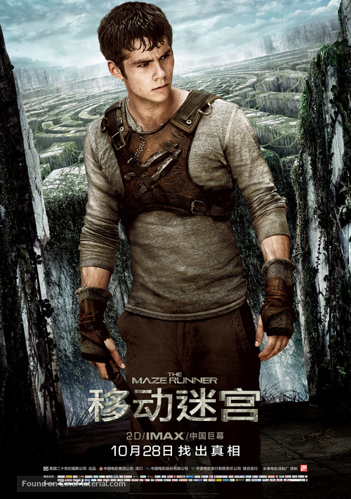 The Maze Runner - Chinese Movie Poster