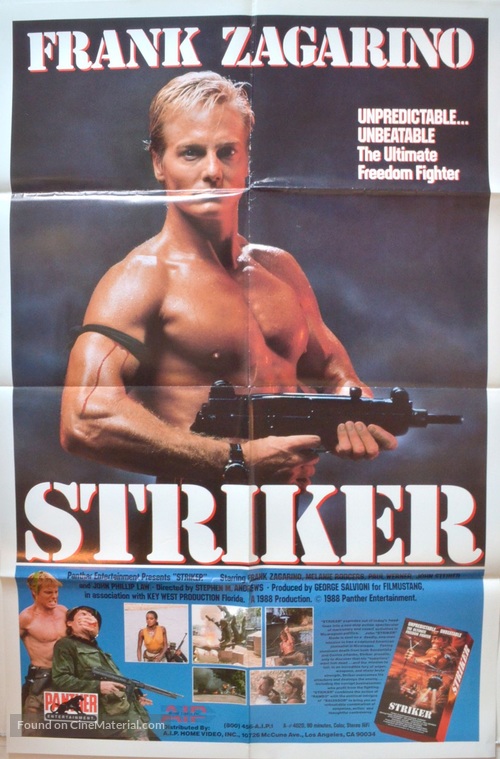 Striker - British Movie Poster
