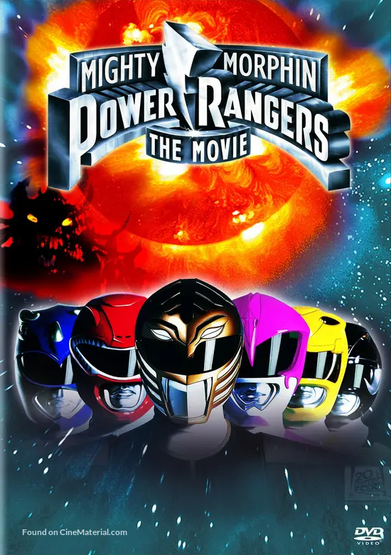 Mighty Morphin Power Rangers: The Movie - DVD movie cover