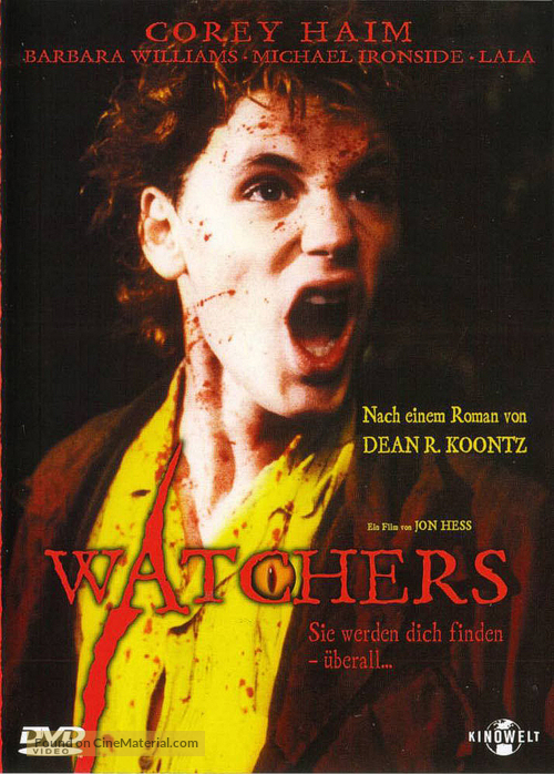 Watchers - German DVD movie cover