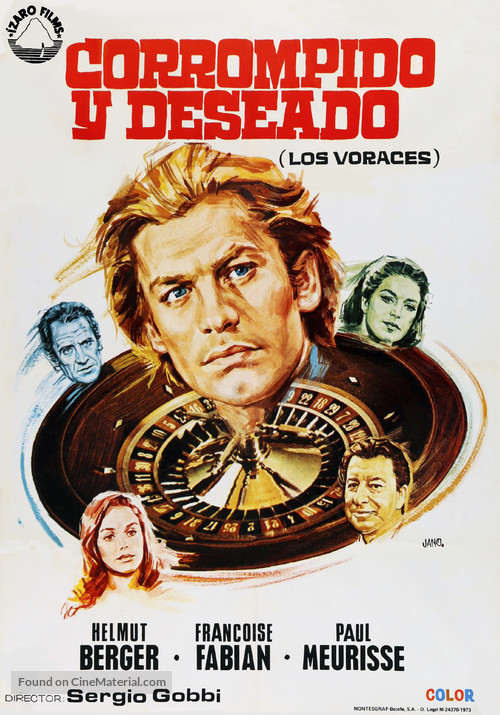 Les voraces - Spanish Movie Poster