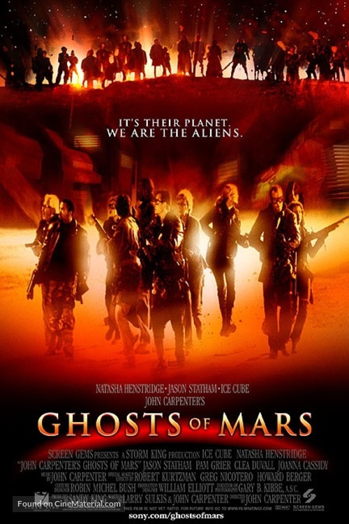 Ghosts Of Mars - Movie Poster