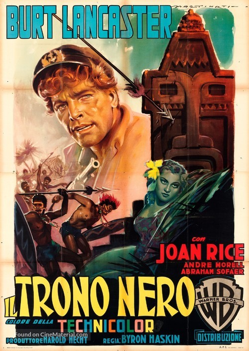 His Majesty O&#039;Keefe - Italian Movie Poster