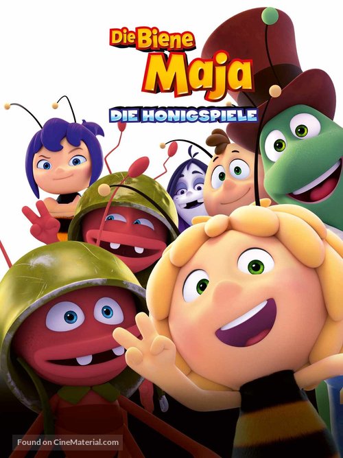 Maya the Bee: The Honey Games - German Movie Poster