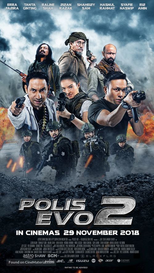 Polis Evo 2 - Singaporean Movie Poster