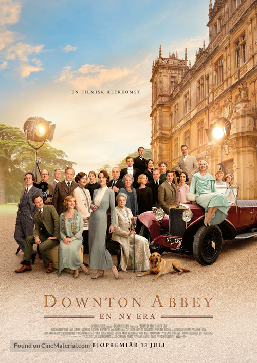 Downton Abbey: A New Era - Swedish Movie Poster