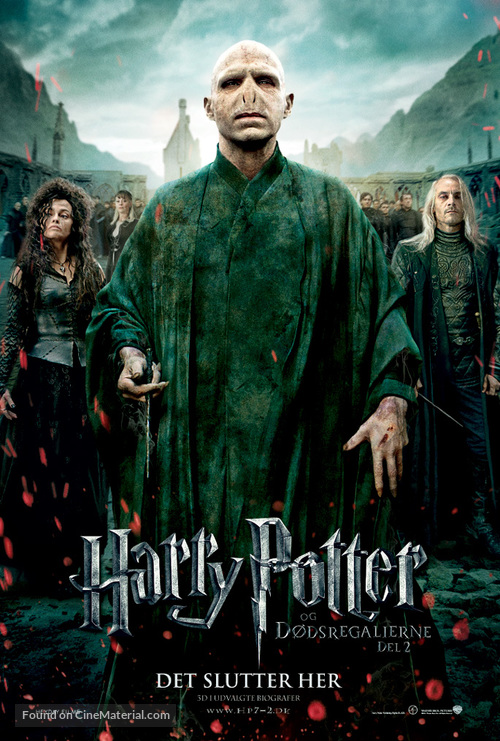 Harry Potter and the Deathly Hallows - Part 2 - Danish Movie Poster