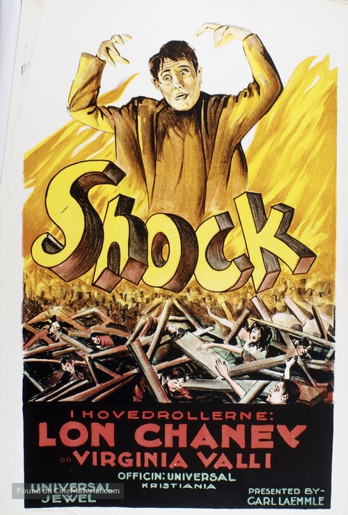 The Shock - Norwegian Movie Poster