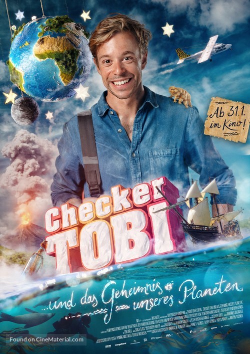 Checker Tobi und das Geheimnis unseres Planeten - German Movie Poster