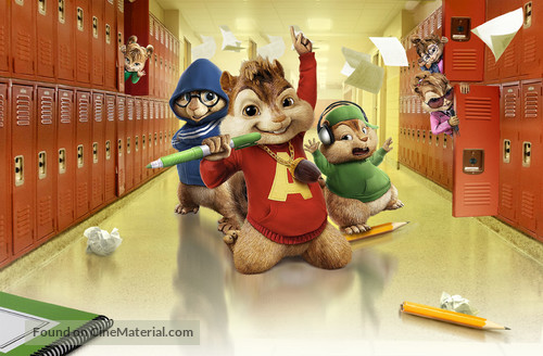 Alvin and the Chipmunks: The Squeakquel - Key art