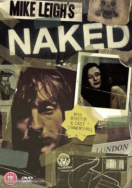 Naked - British DVD movie cover