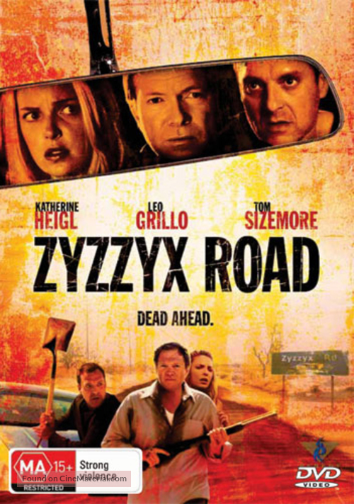 Zyzzyx Rd. - Australian DVD movie cover