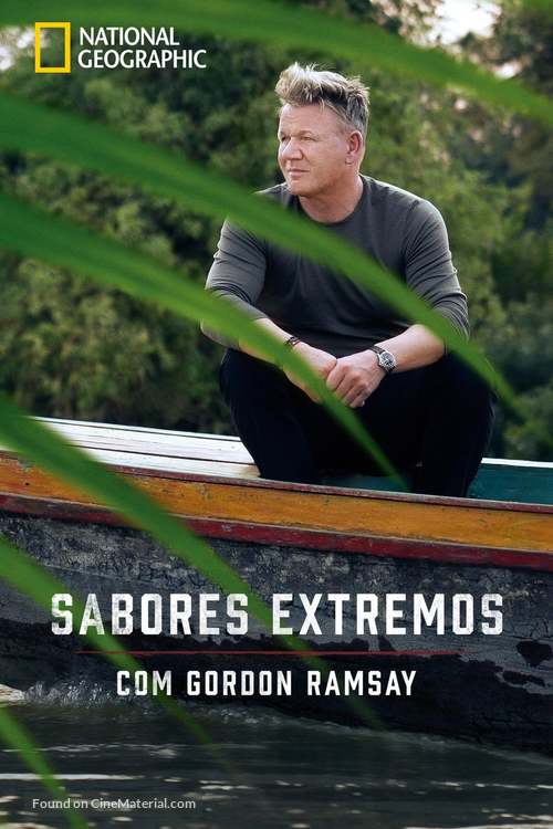 &quot;Gordon Ramsay: Uncharted&quot; - Brazilian Movie Cover