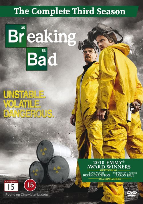 &quot;Breaking Bad&quot; - Danish DVD movie cover